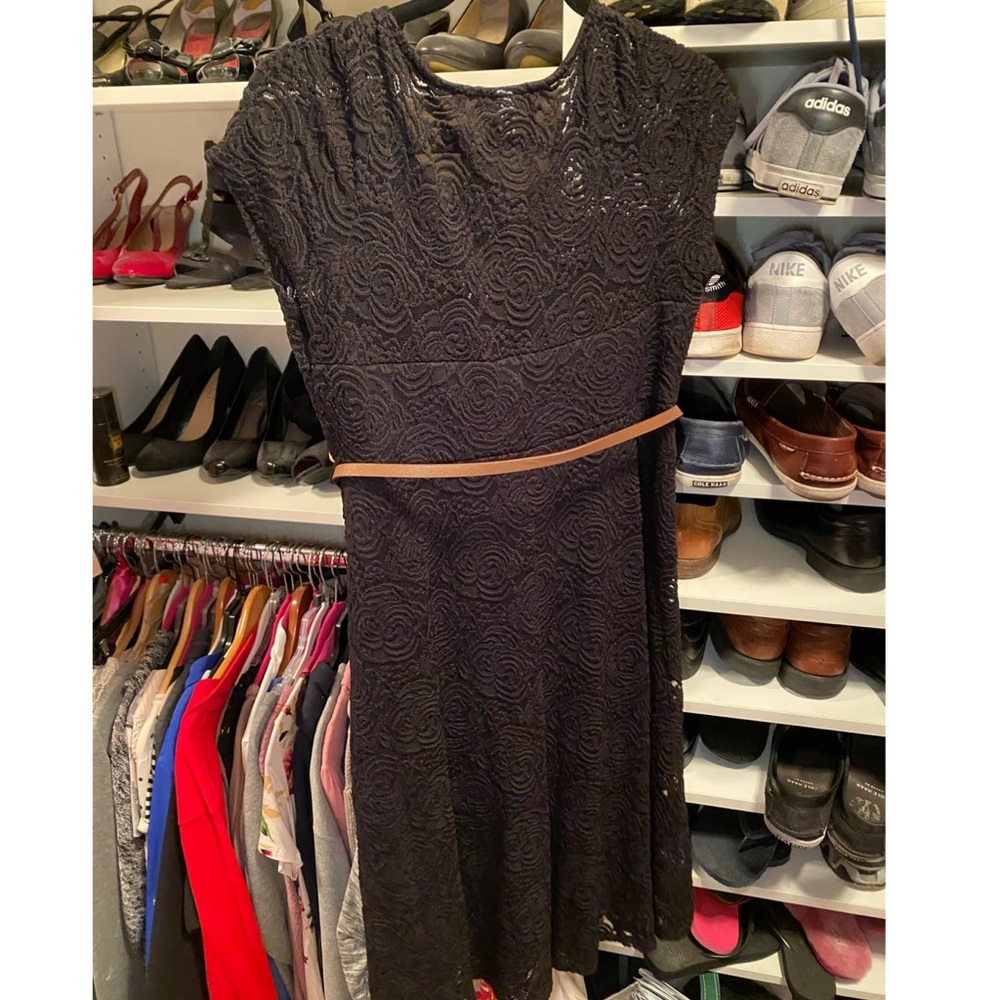 Maternity black dress